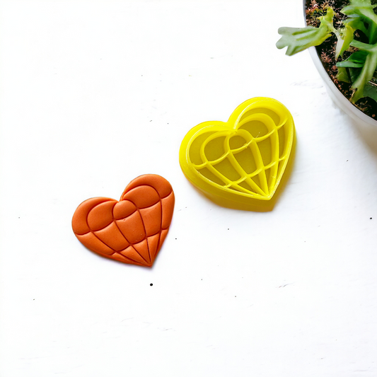 Heart of Web - ClartStudios - Polymer clay Jewellery