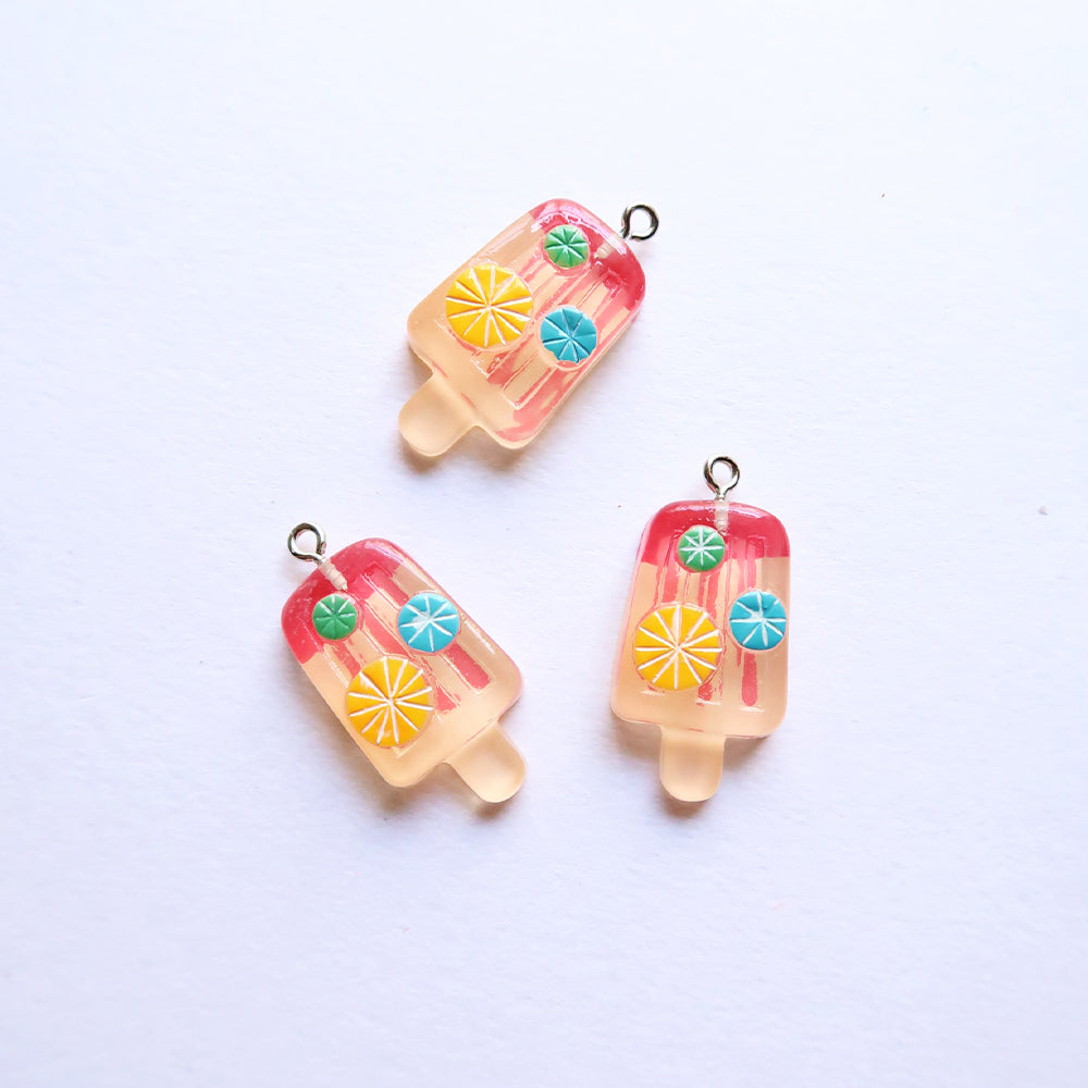 Mix Fruit Popsicle - ClartStudios - Polymer clay Jewellery