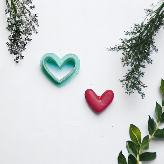 Heart 2 - ClartStudios - Polymer clay Jewellery