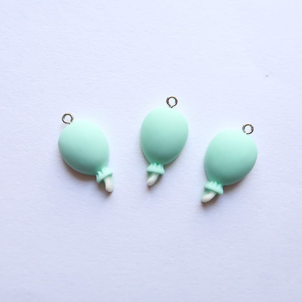 Teal Ballon - ClartStudios - Polymer clay Jewellery