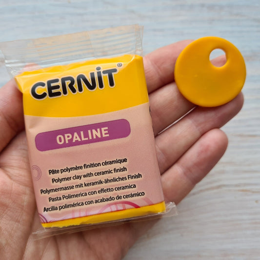 Cernit Opaline Apricot 56g - ClartStudios - Polymer clay Jewellery