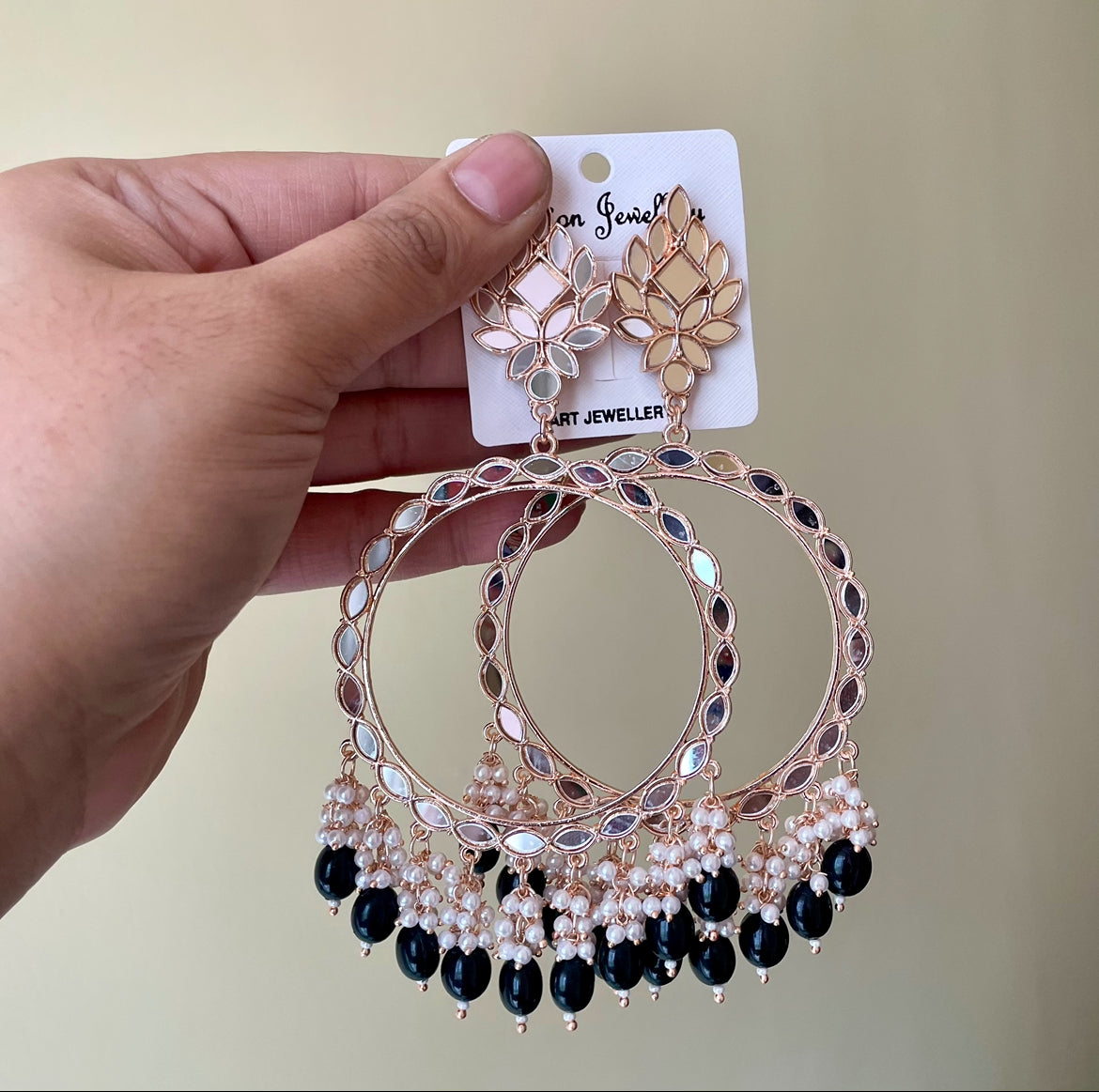 RSO - NEW Rose Gold Mirror Earring For Resin Art / Artist