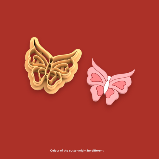 VE40 - Love Butterfly Clay Cutter |  Valentine's Day Clay Cutter