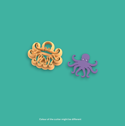 S019 - Octopus Clay Cutter, | Summer Collection