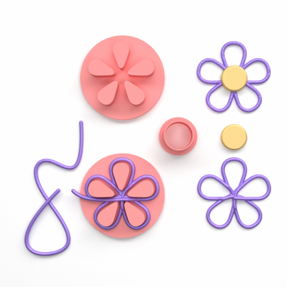 Guide For Flower with a Circle Cutter