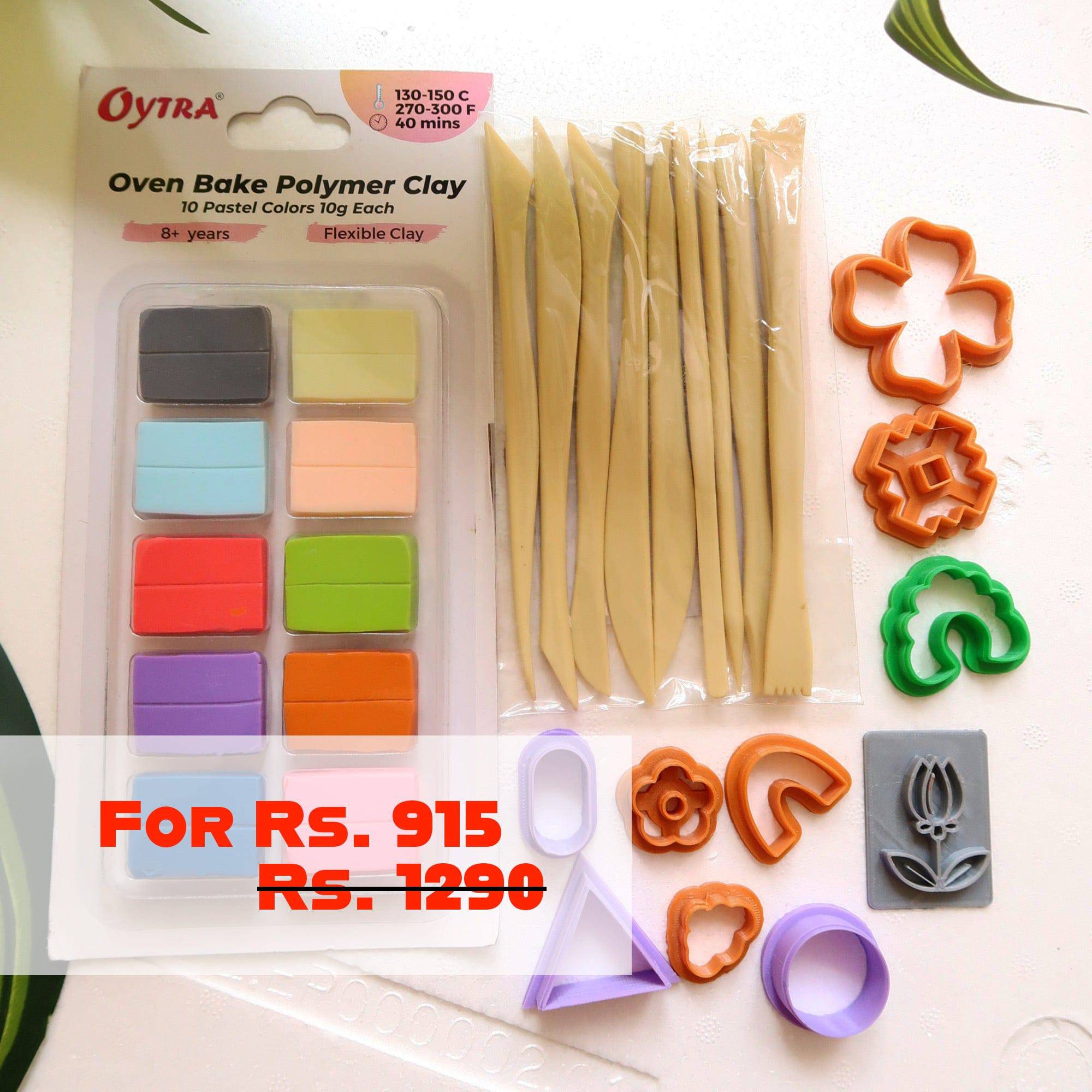 Beginners Polymer Clay Kit ClartStudios
