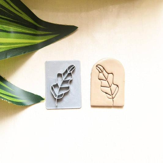 Leaf Stamp (1) - ClartStudios - Polymer clay Jewellery