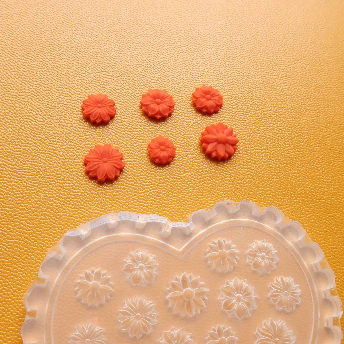 Mini Flower Mould 3 - ClartStudios - Polymer clay Jewellery