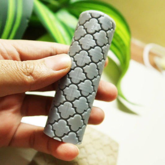 Moroccan Tiles Repeat Texture Roller - ClartStudios - Polymer clay Jewellery